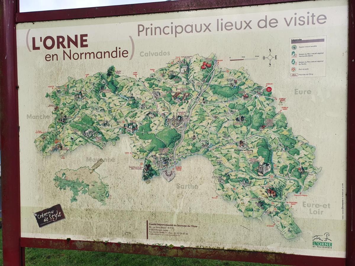 Au Petit Paradis Sainte-Gauburge-Sainte-Colombe Екстериор снимка